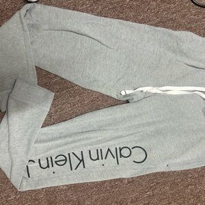 Calvin Klein Heather Gray Sweatpants